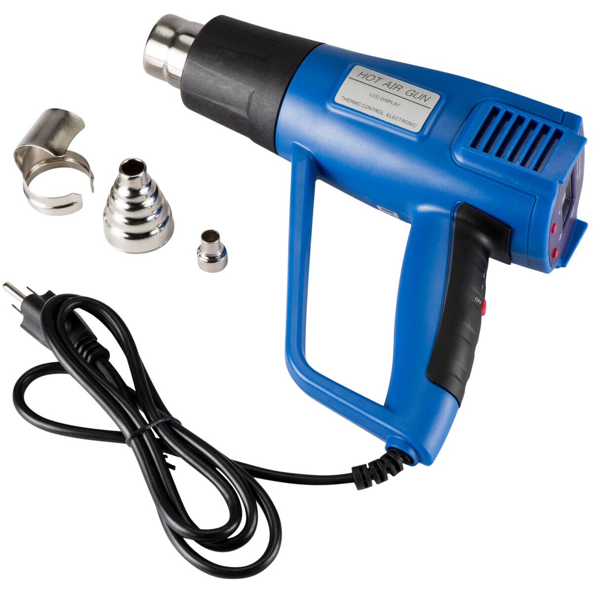 1500 Watt DualMode Heat Gun with LCD Display and Variable Temperature
